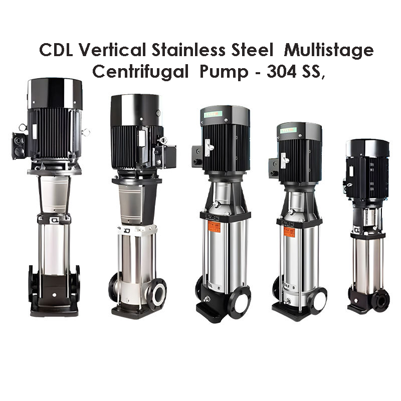 CDL Vertical Stainless Steel Multistage Centrifugal Pump - 304 SS
