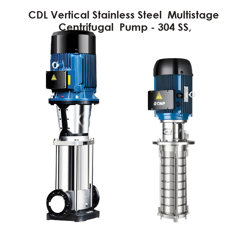CDL Vertical Stainless Steel Multistage Centrifugal Pump - 304 SS
