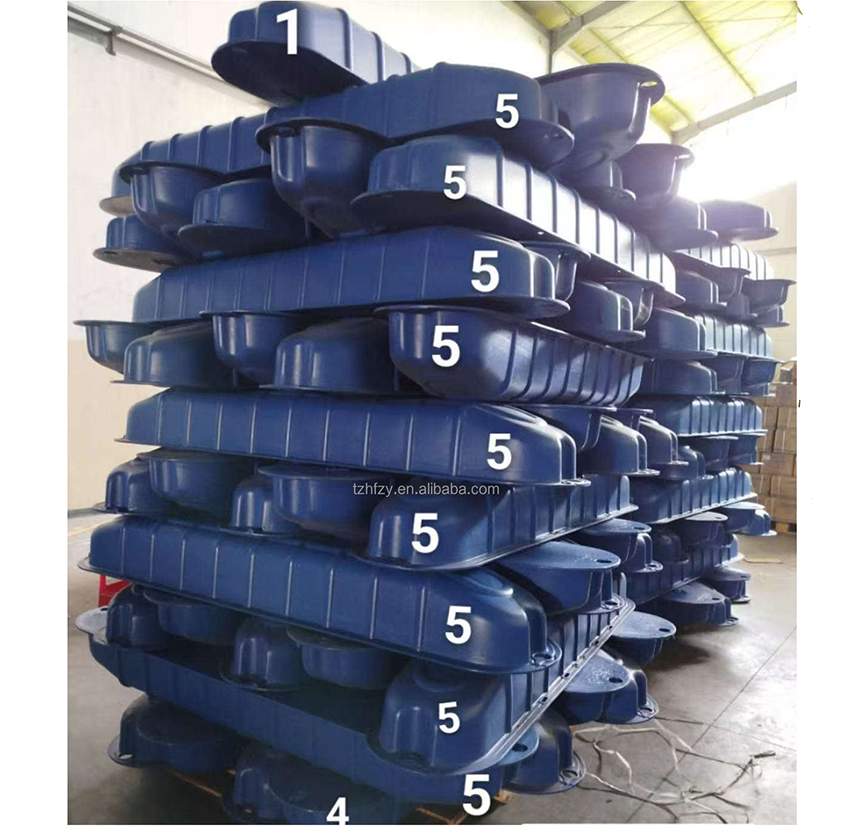 Plastic Float Boat Waterwheel Oxygenation Float Boat for Effective Oxygenation