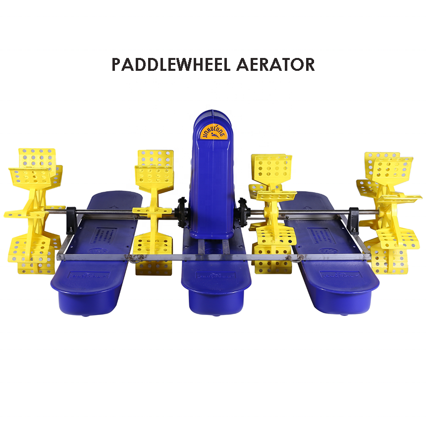HDPE Paddle Wheel Aerator Oxygen Generator Surface Aerator for Shrimp Pond  Set  2HP 220V