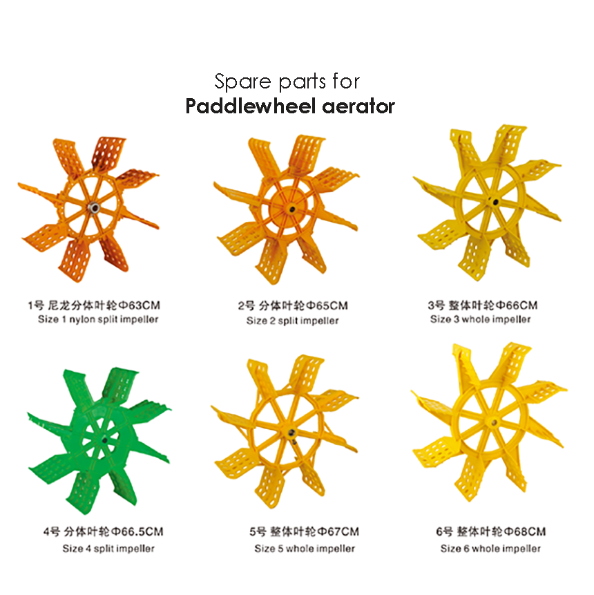 Fish Pond and Shrimp Farming Oxygen Increasing Impeller Paddle