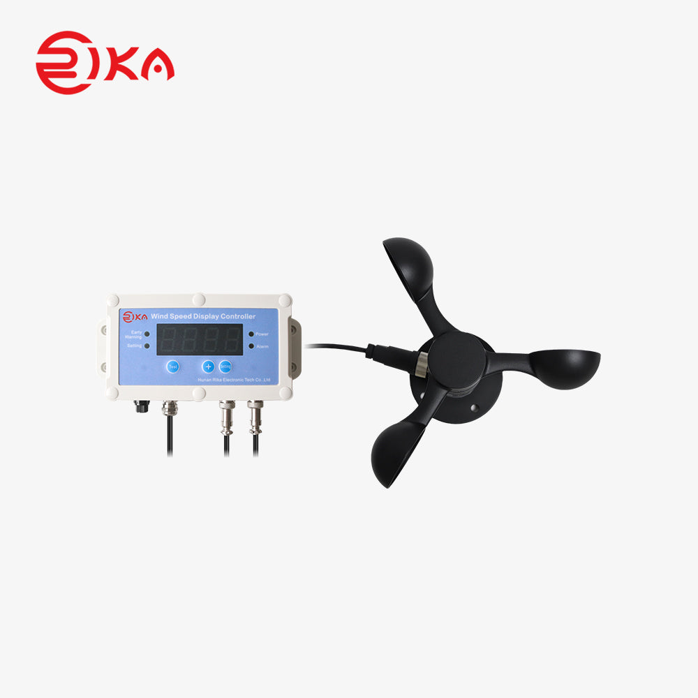 RK150-01 Wind SpeedDisplay Controller & Tower crane anemometer（Wired version）