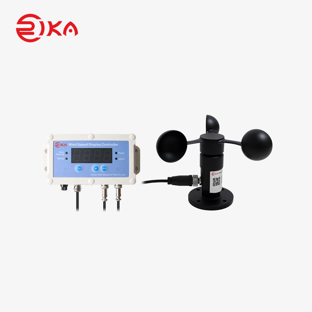 RK150-01 Wind SpeedDisplay Controller & Tower crane anemometer（Wired version）