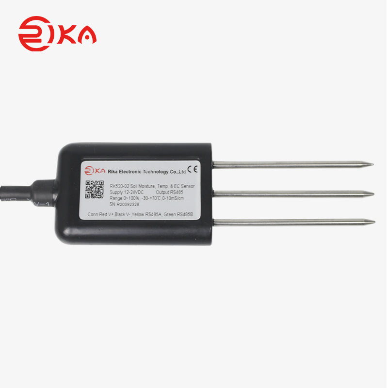 RK520-02 Soil Moisture Sensor, Temperature Probe& EC Sensor