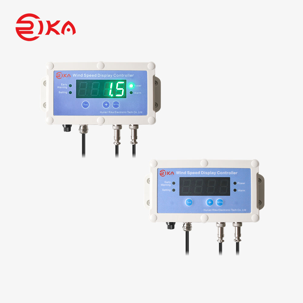 RK150-01 Wind SpeedDisplay Controller & Tower crane anemometer（Wired version）