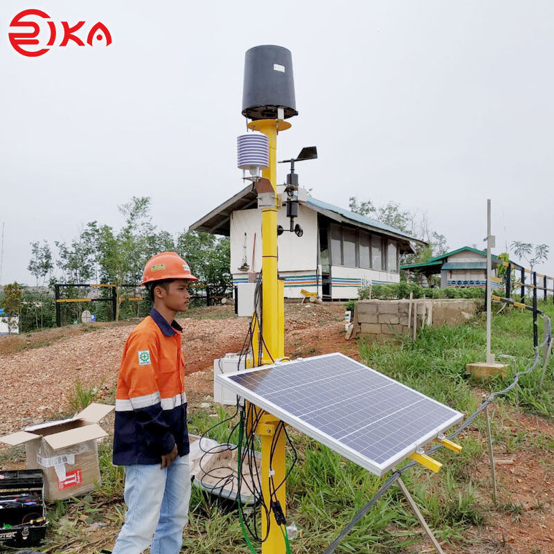 RK400-01 Metal Tipping Bucket Rainfall Sensor Rain Gauge
