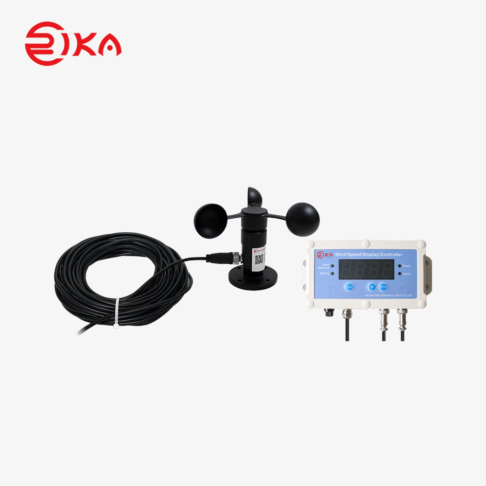 RK150-01 Wind SpeedDisplay Controller & Tower crane anemometer（Wired version）